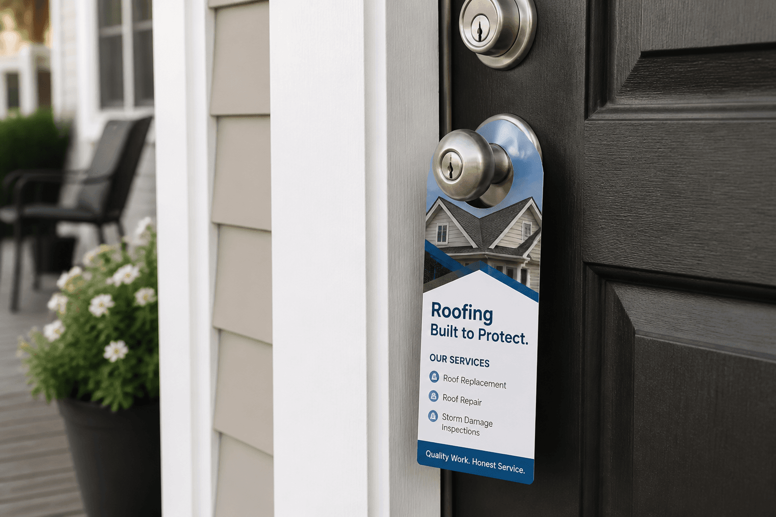 Roofing Door Hangers vs. Postcards: Which Gets More Roofing Jobs?