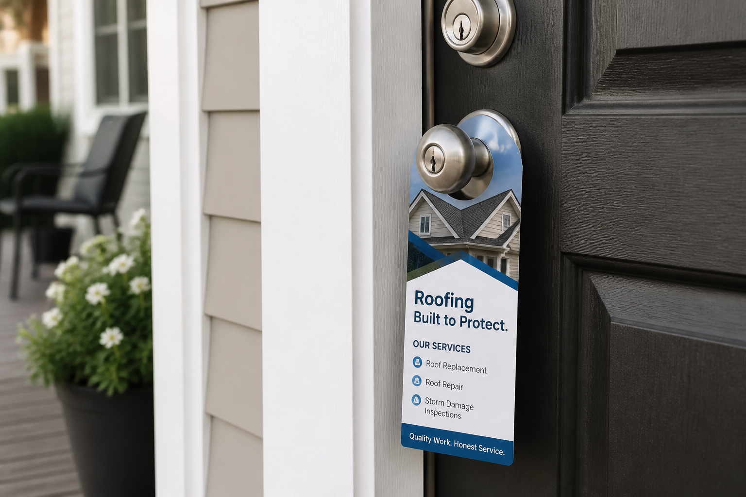 Roofing Door Hangers vs. Postcards: Which Gets More Roofing Jobs?
